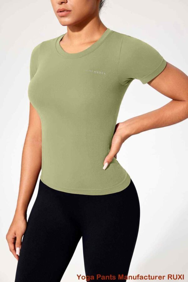 Chaqueta de yoga con cremallera completa para mujer Ruxi