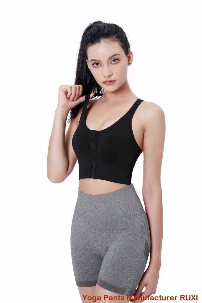 Pantalones cortos de running de color rosa para mujer Ruxi