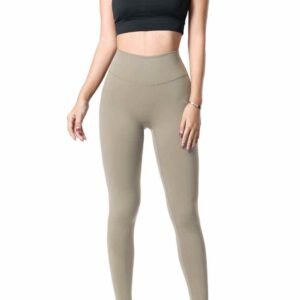 Leggings deportivos negros lisos cómodos y elegantes Ruxi