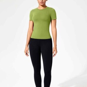 Leggings de gimnasio texturizados cómodos y con estilo