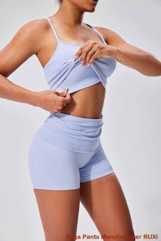 Pantalones cortos de tenis largos para mujer Ruxi ec3048