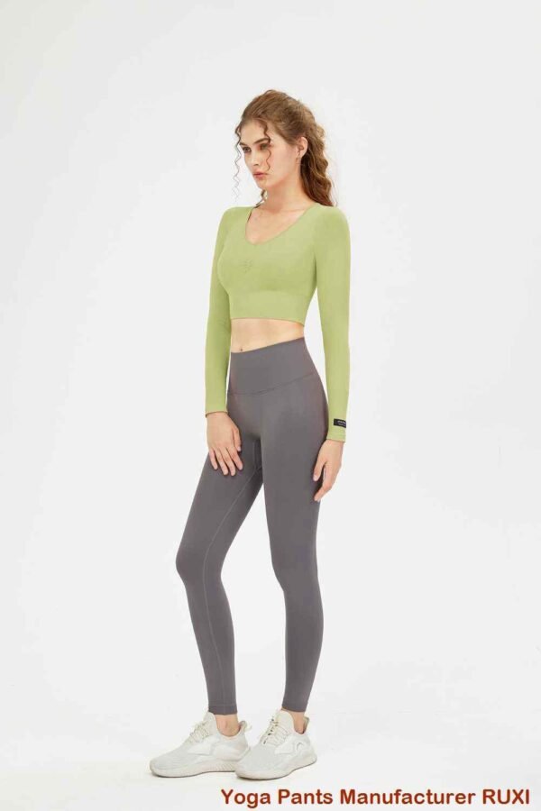 Leggings negros de control de abdomen Ruxi ec428