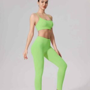 Leggings ajustados y acampanados con estilo para mujer