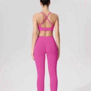 Leggings deportivos con cintura en V Ruxi ec906