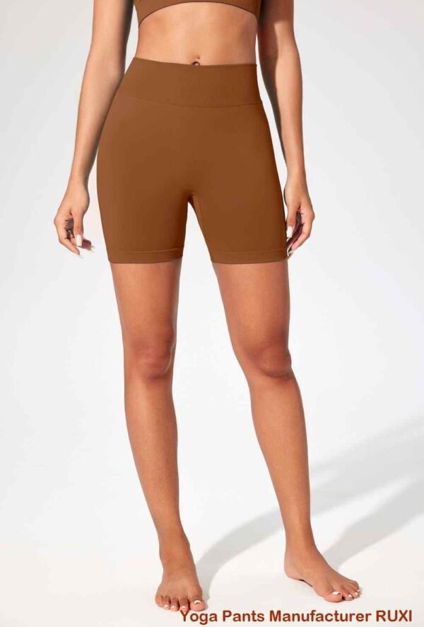 Leggings de entrenamiento de color naranja Ruxi ec458