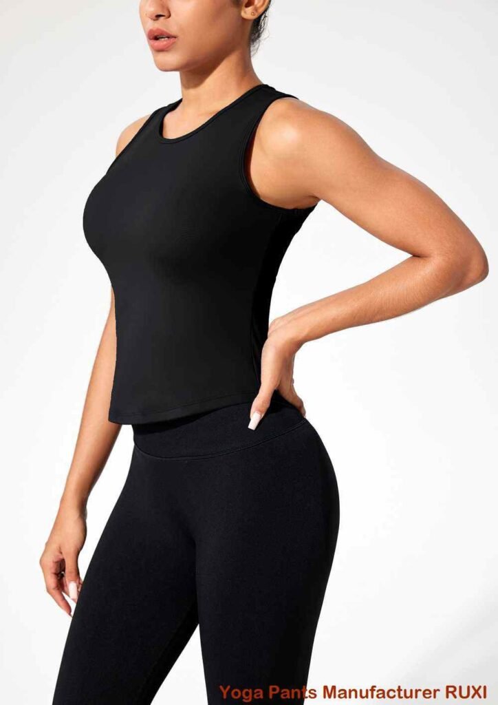 Pantalones capri ligeros y cómodos para mujer Ruxi ec3305