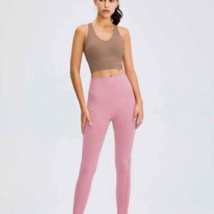 Leggings deportivos gruesos de cintura alta para mujer