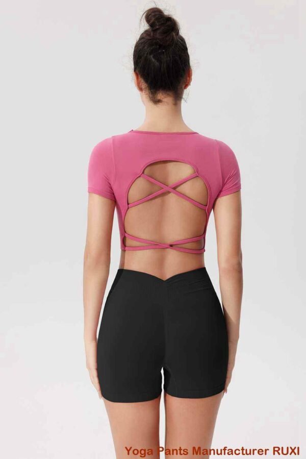 sujetador deportivo con espalda abierta Ruxi ec1005