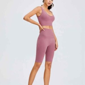 Leggings acampanados de vellón para mujer Ruxi ec383