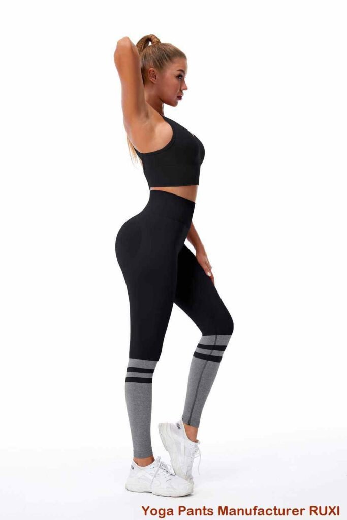 Sujetador deportivo clásico negro Ruxi ec3688