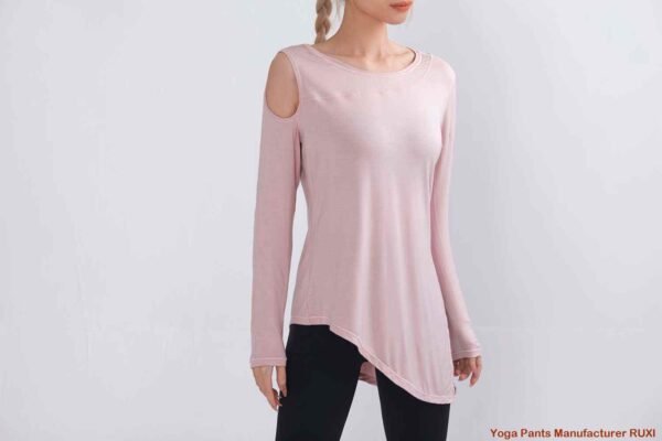 Pantalones de yoga con bolsillos laterales para mujer Ruxi
