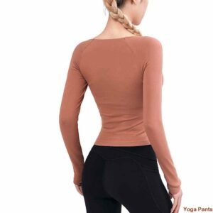 Top de yoga de bambú ecológico Ruxi ec883