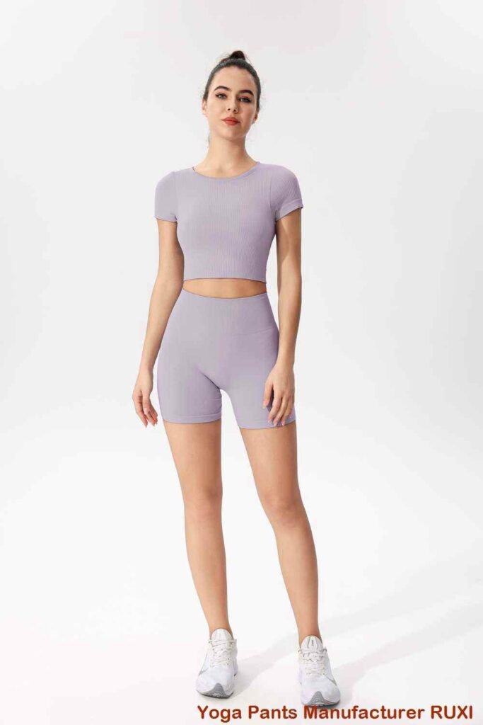 Pantalones cortos de yoga 72k Ropa deportiva premium Ruxi