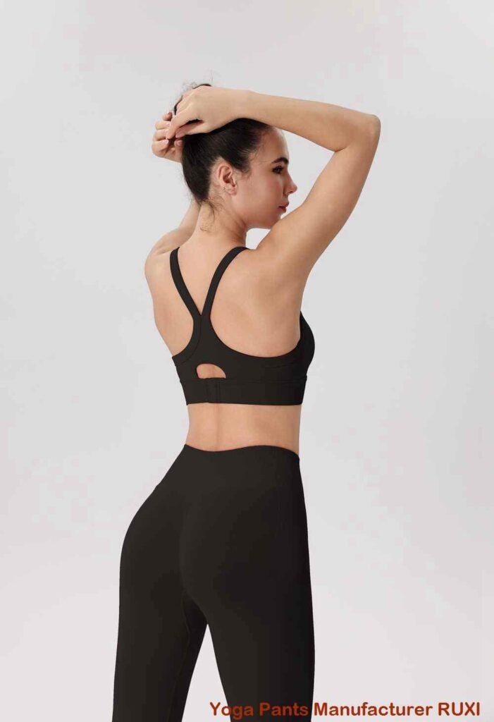 Pantalones cortos de yoga de bambú ecológicos para mujer