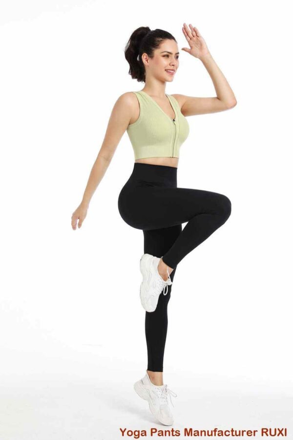 Leggings de cintura alta con vuelo cruzado Ruxi ec288