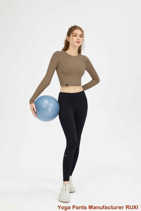 tops de entrenamiento con cuello halter Ruxi ec928