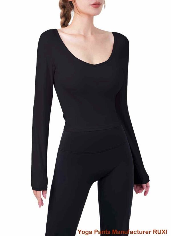 Pantalones de yoga con corte de bota y bolsillos Ruxi