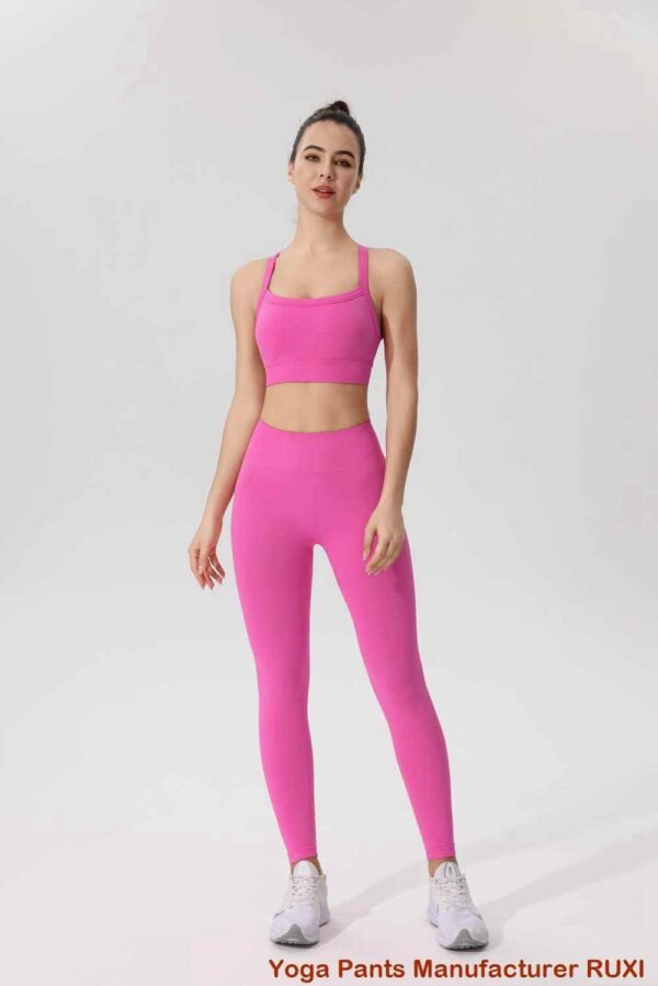 Pantalones de ejercicio de pierna recta Ruxi ec830